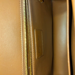 CHRISTIAN DIOR Montaigne 30 Flap Brown Calfskin Leather Shoulder Bag