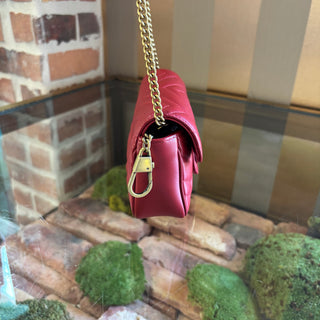 GUCCI GG Marmont Mini Red Crossbody