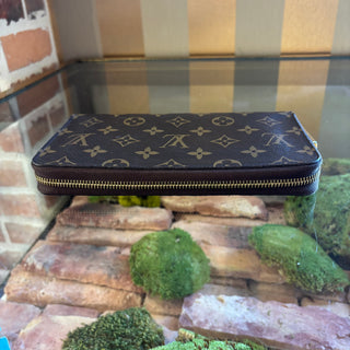 LOUIS VUITTON Monogram Canvas Wallet Zippy Organizer