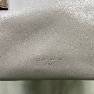 LOUIS VUITTON CarryAll Cargo PM Gris Trianon Lambskin Hobo Bag