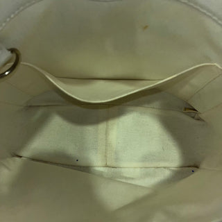 CHANEL Petit Shopping Tote PST White Caviar Quilted Tote