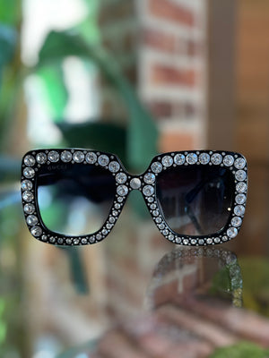 GUCCI Black GG0148s sunglasses