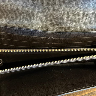 LOUIS VUITTON Sarah Fusain Monogram Idylle Canvas Wallet