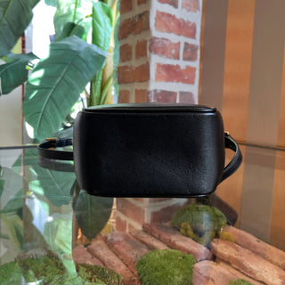 SAINT LAURENT YSL Vanity 80s Quilted Grained Leather Crossbody Bag