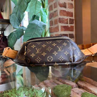 LOUIS VUITTON Rush Bumbag Monogram Canvas Crossbody Bag