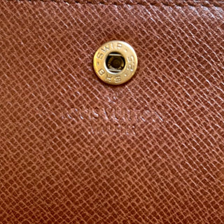 LOUIS VUITTON Monogram Coated Canvas Photo Holder