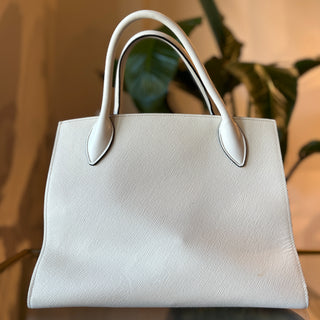 PRADA Monochrome Small Saffiano Leather Tote