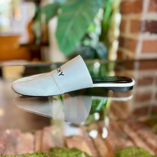 GIVENCHY White Slip On Mule Flats 36