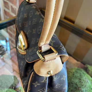LOUIS VUITTON Beverly MM Brown Monogram Canvas Shoulder Bag