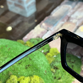 LOUIS VUITTON Z1217W 93L La Grande Bellezza Black Acetate Oversized Square Sunglasses