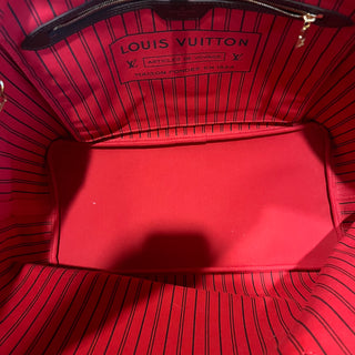 LOUIS VUITTON Neverfull GM Damier Ebene Canvas Tote Bag