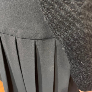 ALICE AND OLIVIA Wilcox Black White Pleated Mini Skirt SZ8