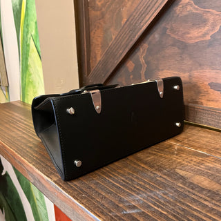 GOYARD Saigon PM Goyardine Canvas Clamecy Cowhide Top Handle