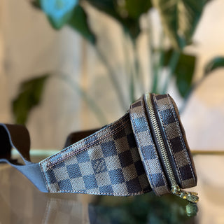 LOUIS VUITTON Vintage Damier Ebene Geronimos Belt Bag