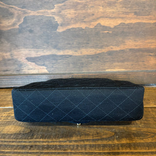 CHANEL Jersey Medium Double Flap