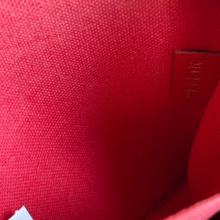 LOUIS VUITTON Felicie Pochette Damier Ebene Canvas Crossbody