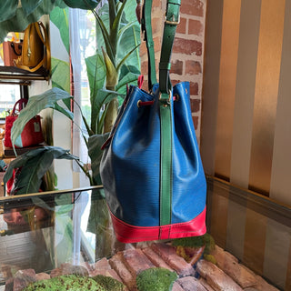 LOUIS VUITTON Tri-Color Epi Leather Large Noe Bag