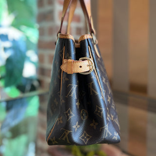 LOUIS VUITTON Batignolles Vertical Monogram Canvas Tote Bag