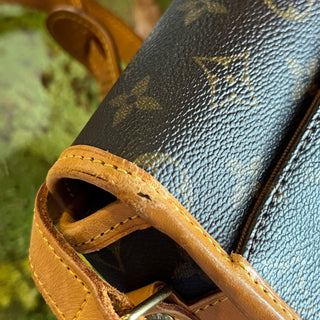 LOUIS VUITTON Sologne Brown Monogram Canvas Crossbody Bag