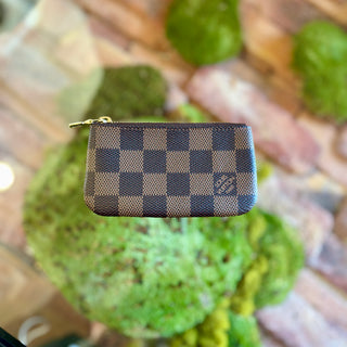 LOUIS VUITTON Key Cles Damier Ebene