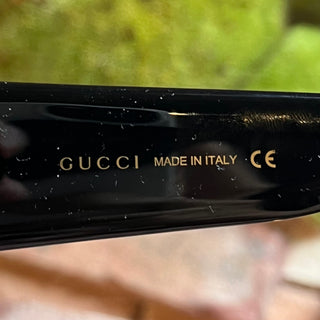 GUCCI GG014SA 001 Black Acetate Square Eye Sunnies