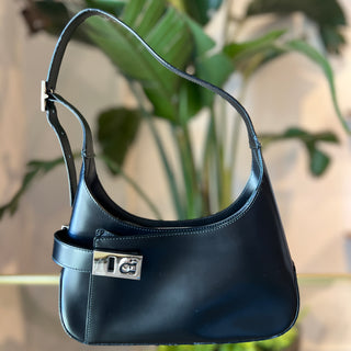 FERRAGAMO Gancini Hobo Shoulder Bag