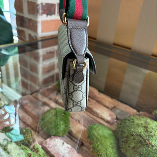 GUCCI Bag Supreme GG Mini Ophidia Pochette Shoulder Bag