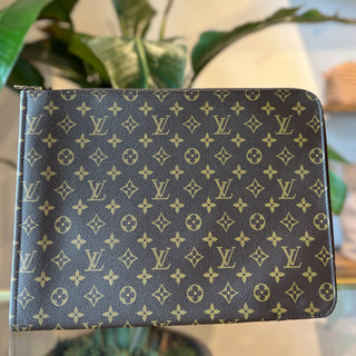 LOUIS VUITTON Vintage Monogram Poche Documents