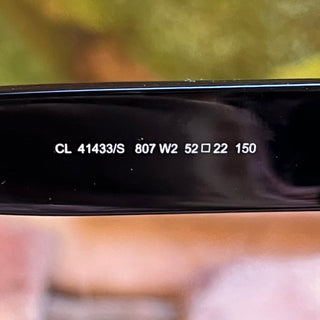 CELINE CL 41433/S Black Acetate Sqaure Sunnies