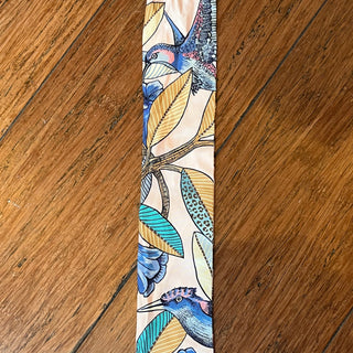 HERMES Tree Of Song Silk Twilly