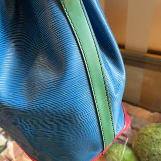 LOUIS VUITTON Tri-Color Epi Leather Large Noe Bag