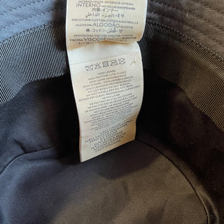 GUCCI Black Canvas Bucket Hat SZM