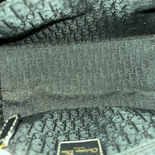 DIOR Lady Dior Black Grained Calfskin Leather Tote