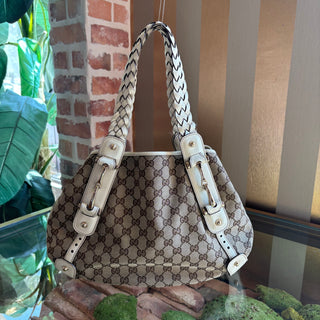 GUCCI Braided Pelham White Trim