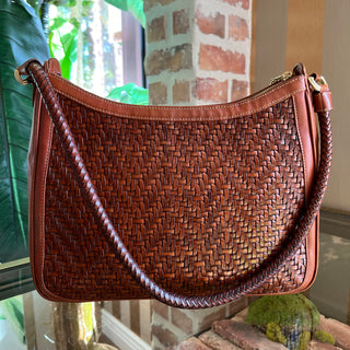 KIESELSTEIN-CORD Woven Alligator Hobo ADI1053