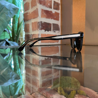 FENDI FE40001U 01A Black Acetate Square Sunglasses