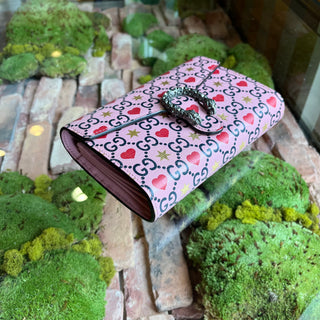 GUCCI Mini Dionysus Wallet on Chain Pink Valentine's Day Exclusive Crossbody