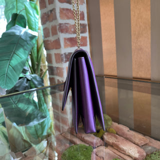 SALVATORE FERRAGAMO Vara Large Barolo Embossed Calfskin Leather Shoulder Bag