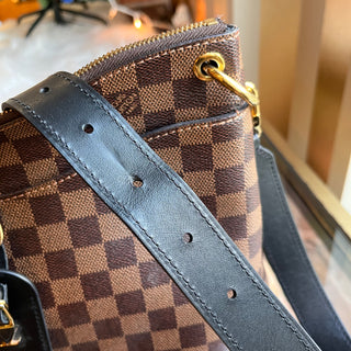 LOUIS VUITTON Odeon Noir Damier Ebene Canvas Crossbody Bag