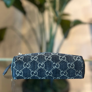 GUCCI Mini Ophidia GG Denim
