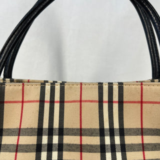 BURBERRY Vintage Check Canvas Tote