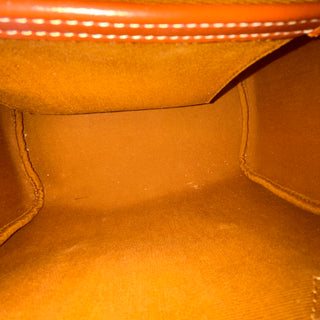 CELINE Triomphe Brown Boston Bag