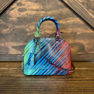 LOUIS VUITTON Epi Tropical Alma BB Vert Rouge Top Handle