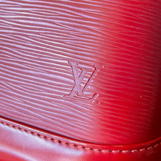 LOUIS VUITTON Red Epi Leather Alma BB