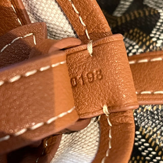 GOYARD Goyardine Petite Flot Bucket Bag