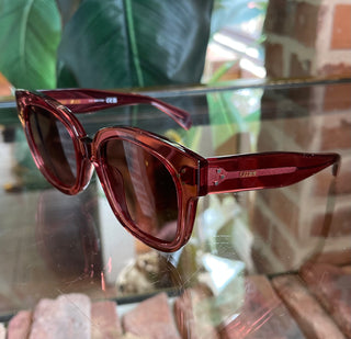 CELINE CL4002UN Burgundy Sunglasses TS3480