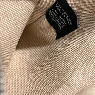 HERMES Yachting Toile PM Logo Flat Pouch