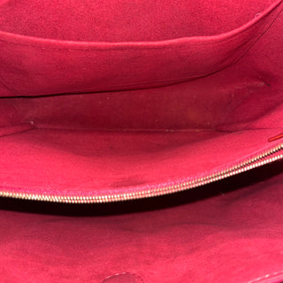 LOUIS VUITTON Riverside Lie De Vin Damier Canvas Tote Bag