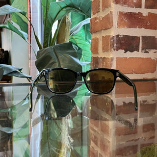 GUCCI GG00050 Green Red Web Stripe Acetate Wayfarer Sunglasses