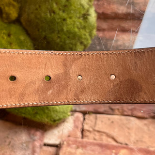 GUCCI Web Stripe Canvas Belt SZ 85/34
